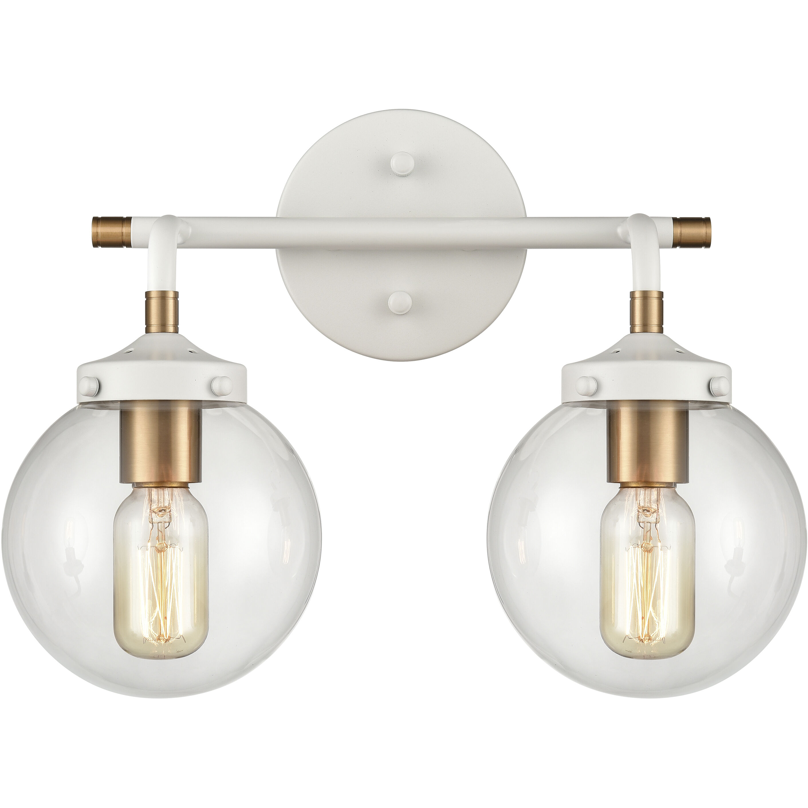 Boudreaux 2 Light 15.00 inch Bathroom Vanity Light