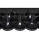 Jericho 61 X 30 inch Hand Rubbed Black Coffee Table