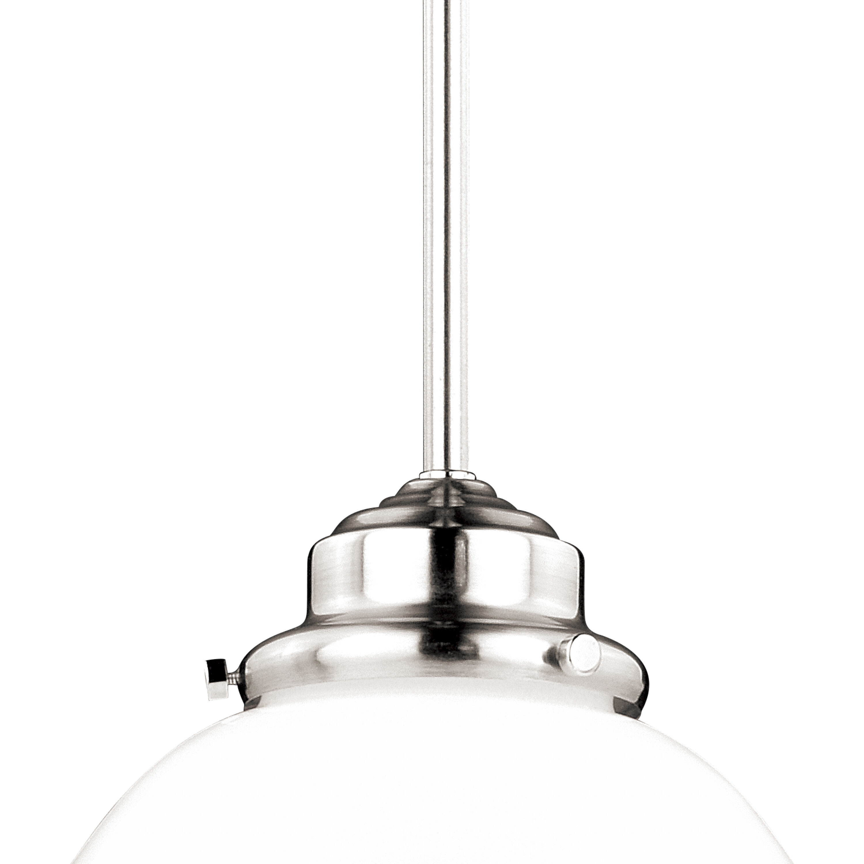 Huntley LED 12 inch Satin Nickel Pendant Ceiling Light