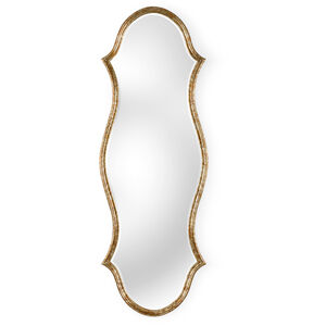 Bradshaw Orrell 74 X 25 inch Antique Gold Leaf/Clear Wall Mirror
