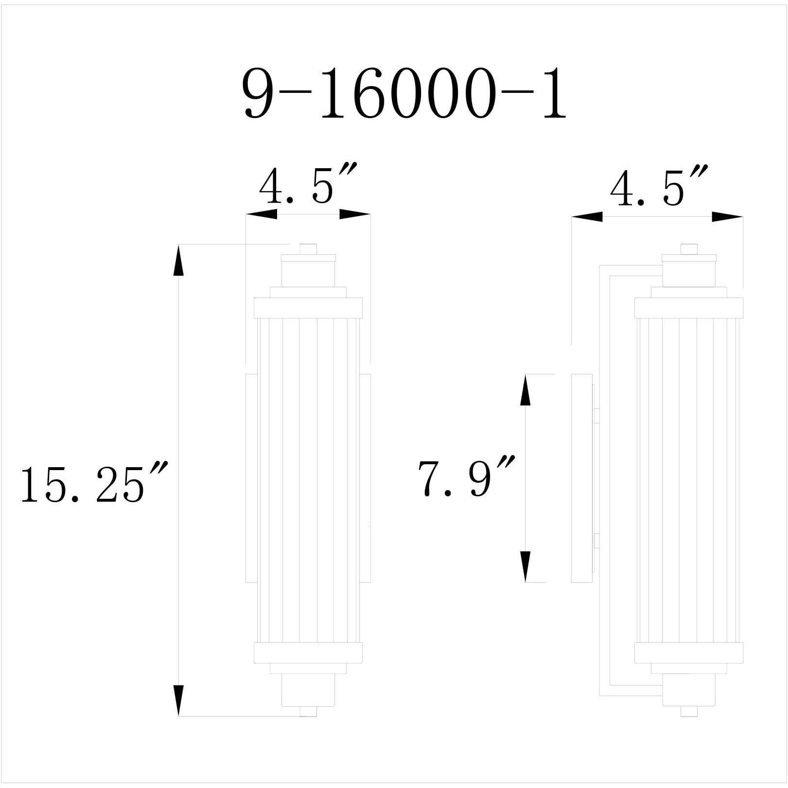 Pike 1 Light 4.75 inch Warm Brass Wall Sconce Wall Light, Essentials