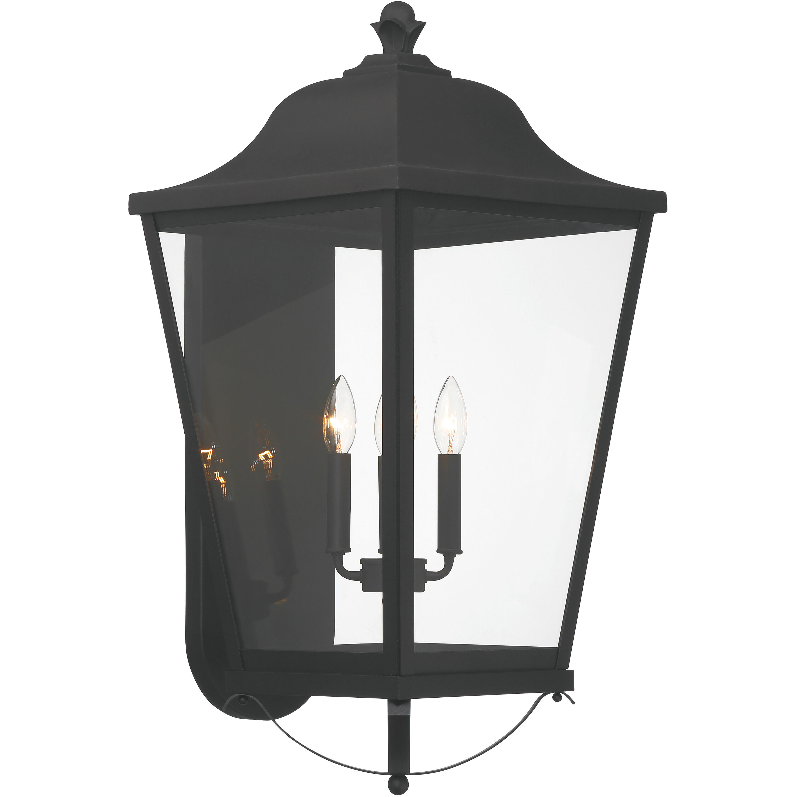 Savannah 4 Light 29 inch Sand Coal Outdoor Wall Mount, The Great Outdoors