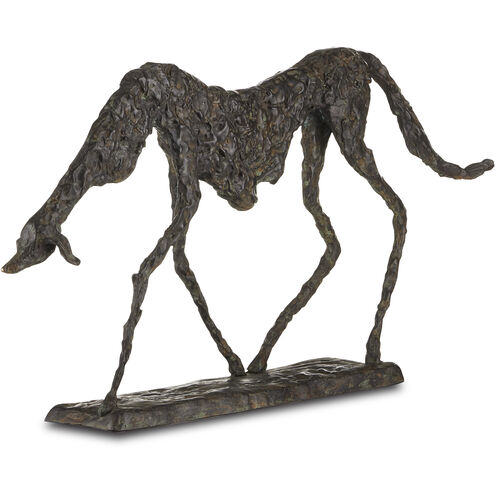 Dog of the Moon 32.25 X 15 inch Sculpture