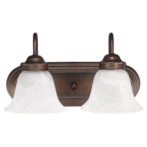 Booker 2 Light 14 inch Burnished Bronze Vanity Light Wall Light