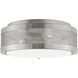 Vander 3 Light 12 inch Brushed Nickel Ceiling Flush Mount Ceiling Light