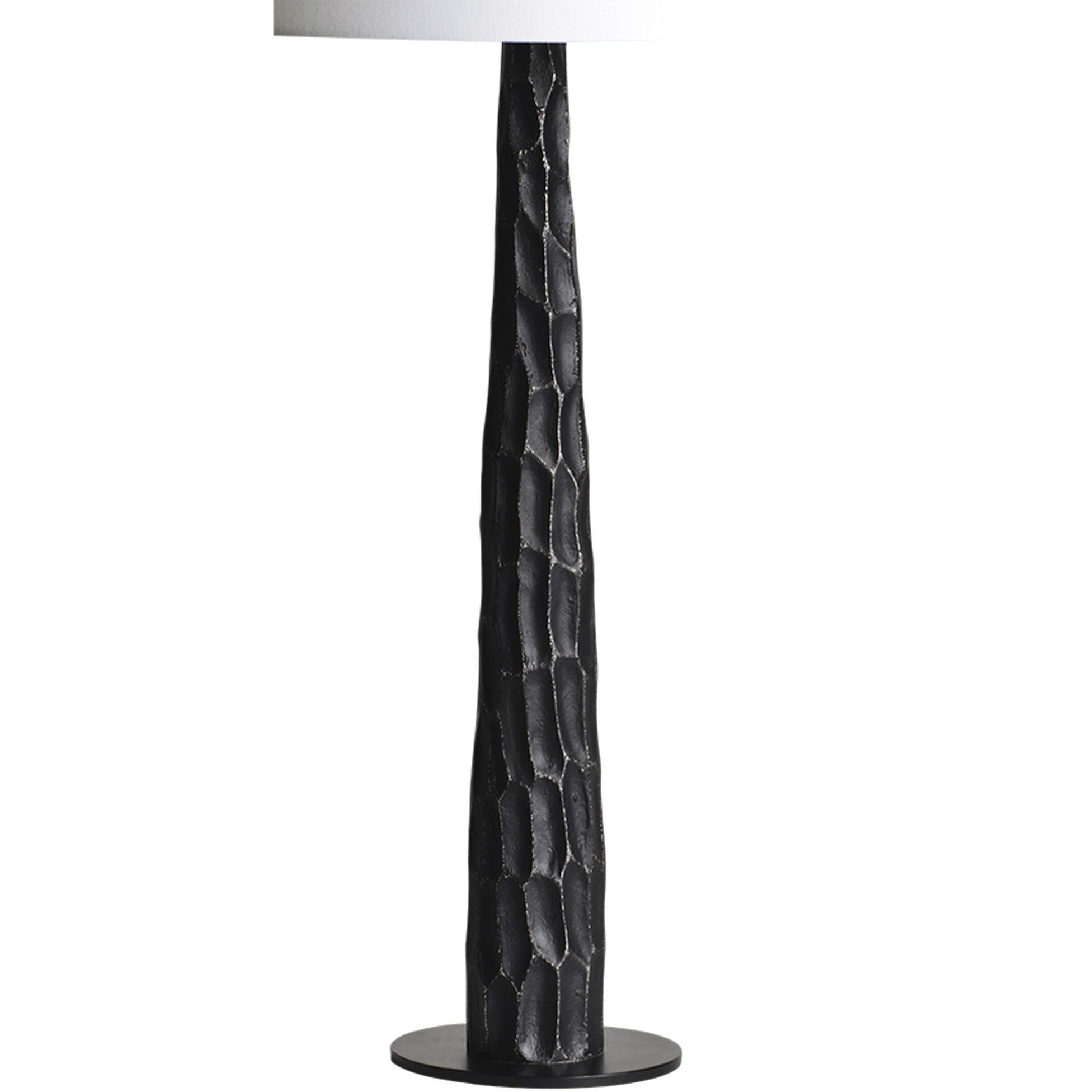 Citra 29 inch 100 watt Black and Light Grey with Matte Black Table Lamp Portable Light