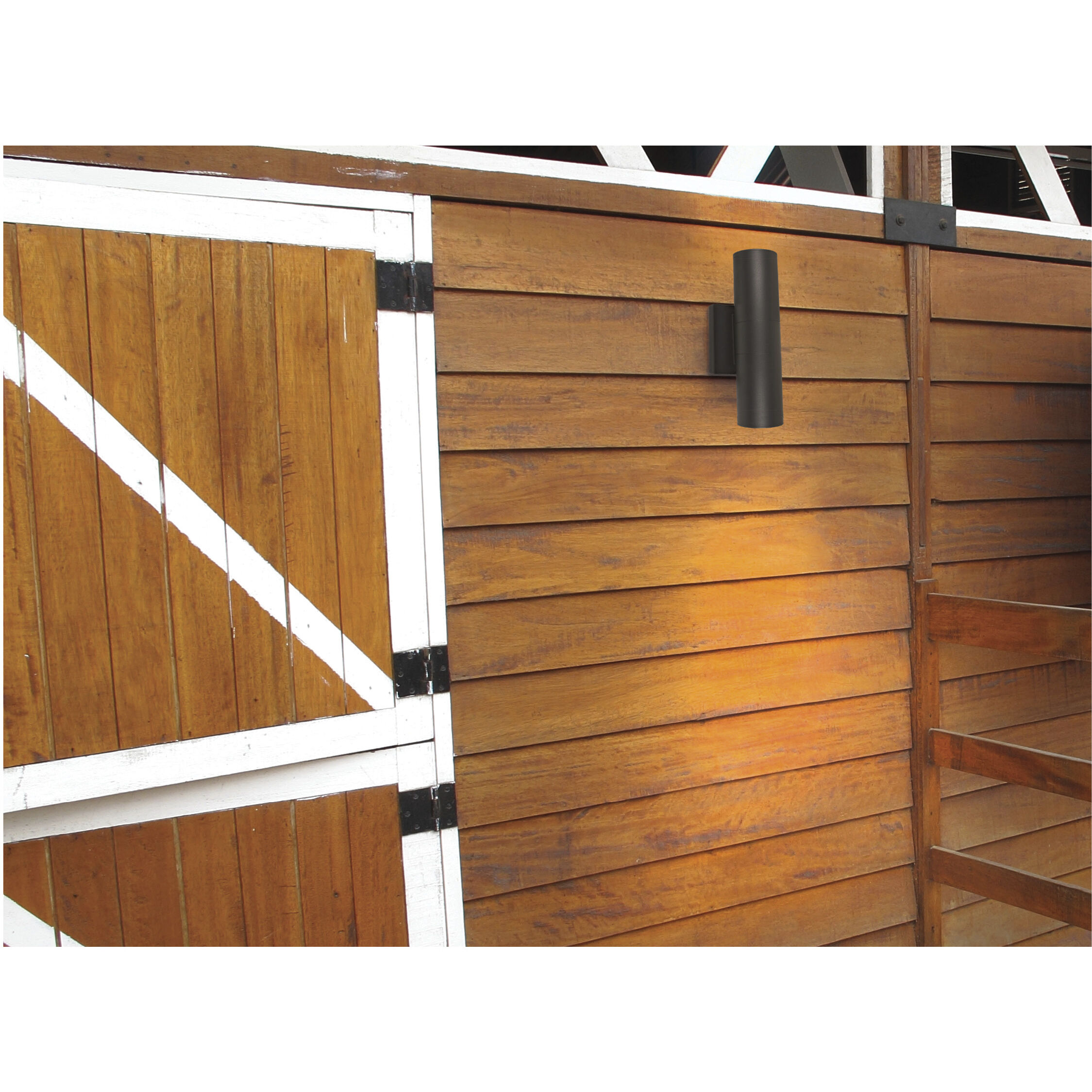 Brentwood LED 12 inch Bronze Outdoor Wall Sconce, Large