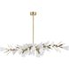 Delmar 12 Light 58 inch Clear Seedy Chandelier Ceiling Light