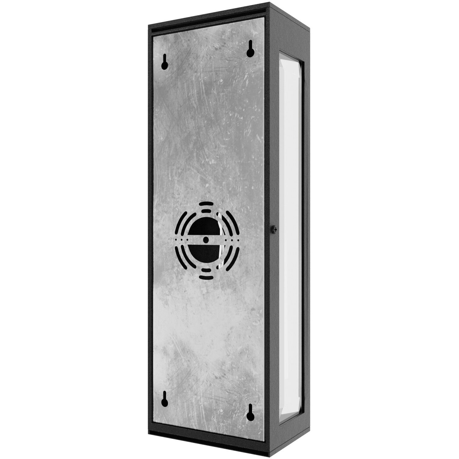 Avenue Outdoor 1 Light 18 inch Black Outdoor Wall Mount