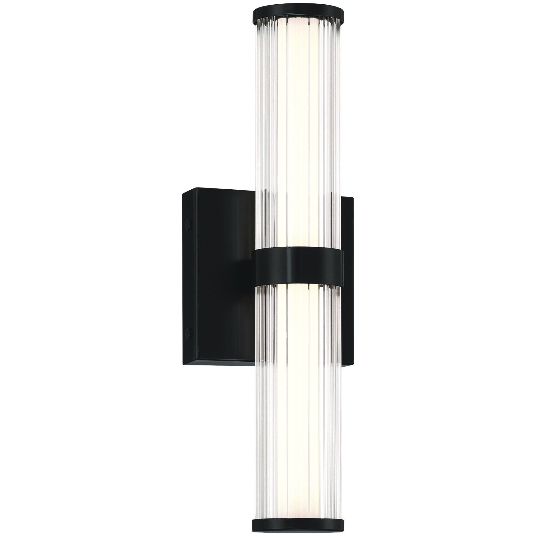 Fayton 1 Light 14 inch Black Outdoor Wall Sconce