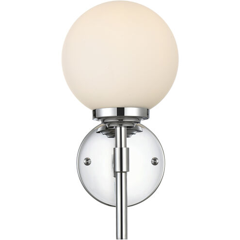 Ansley 1 Light 6 inch Chrome Bath Sconce Wall Light