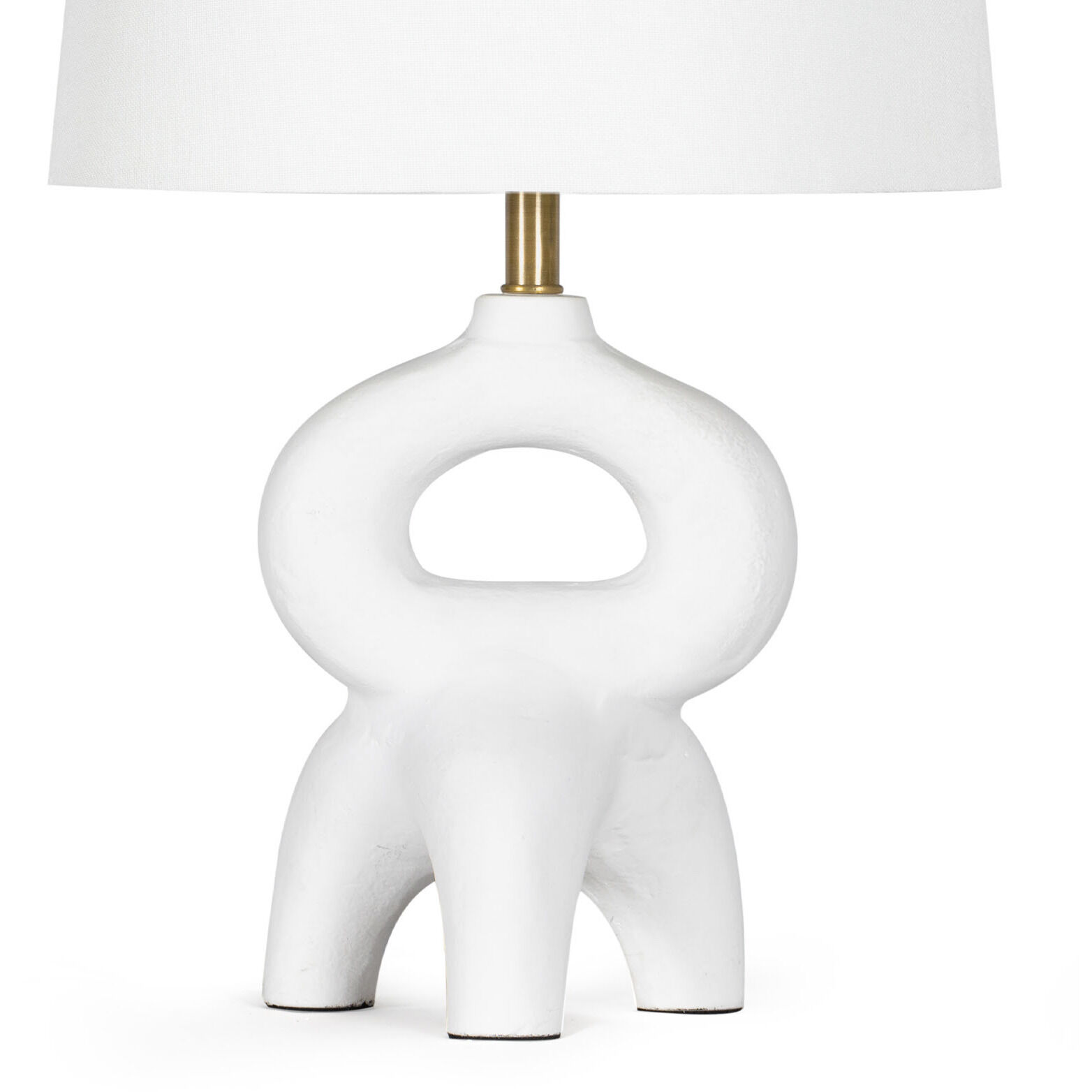 Jacob 17.5 inch 60.00 watt White Table Lamp Portable Light