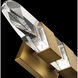 Beyond Traverse LED 4.8 inch Aged Brass Bath Vanity & Wall Light