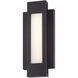 Insert LED 5.25 inch Pebble Bronze ADA Wall Sconce Wall Light, Outdoor