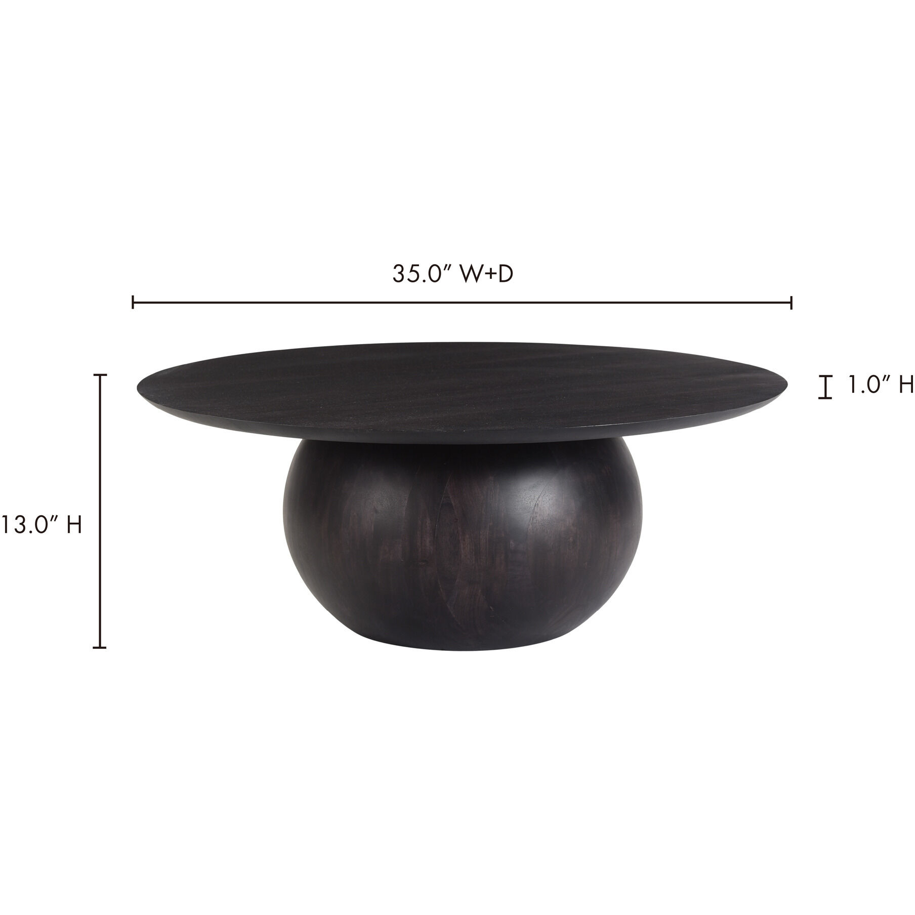 Bradbury Black Coffee Table