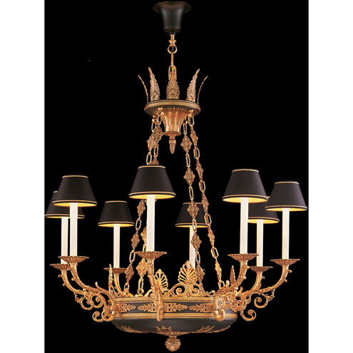 Mariner Luxury LED 36.61 inch French Gold Chandelier Ceiling Light