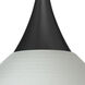 Domi LED Black Cord Pendant Ceiling Light