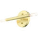 Copenhagen 2 Light 16 inch Satin Brass ADA ADA Sconce Wall Light