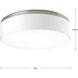 Maier LED LED 18 inch Brushed Nickel Flush Mount Ceiling Light, Progress LED