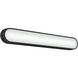 Daines LED 32.75 inch Black Bath Bar Wall Light