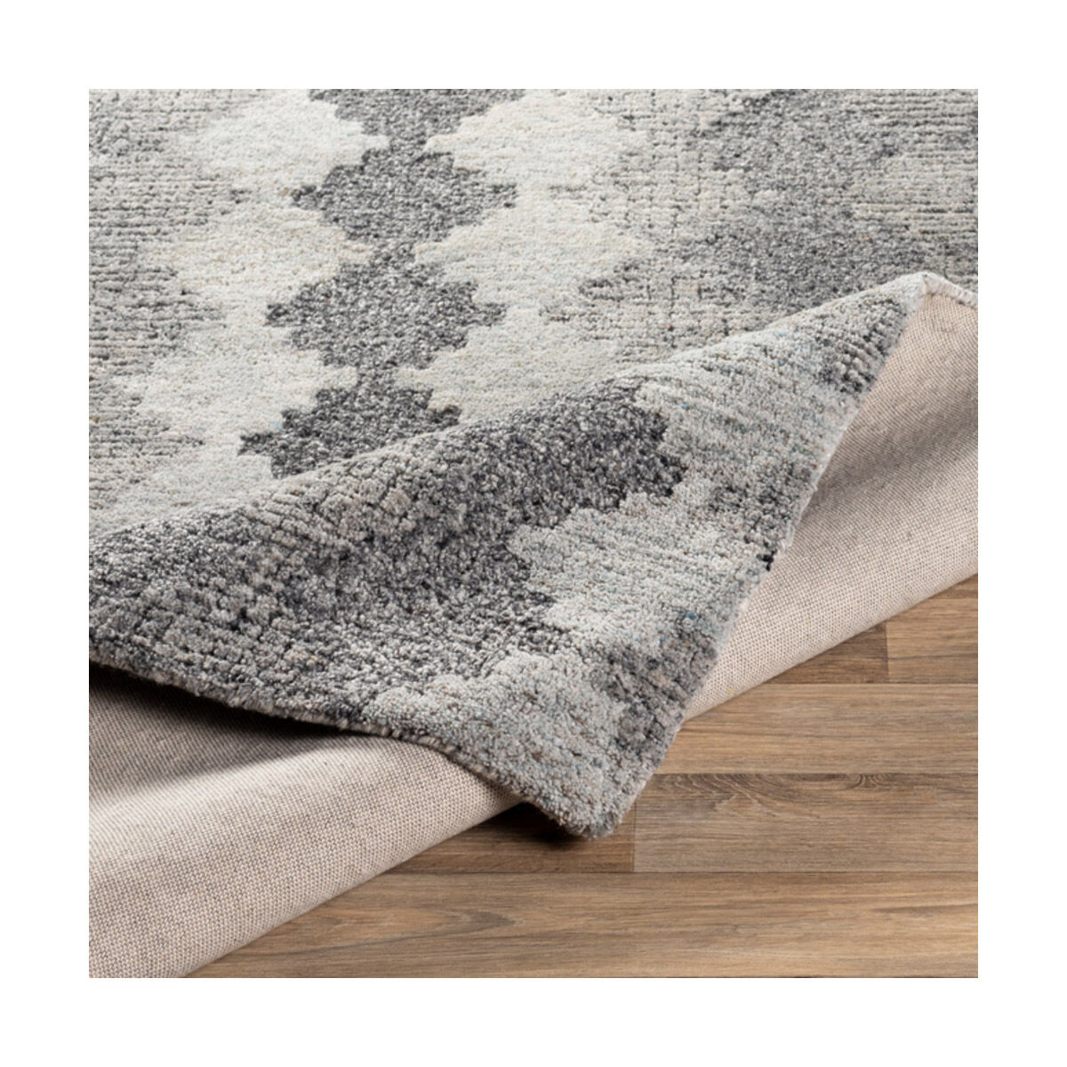 Montclair 144 X 108 inch Charcoal/Light Gray/Taupe Rugs