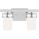 Robie 2 Light 14.63 inch Chrome Wall Bath Fixture Wall Light