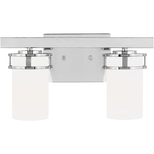 Robie 2 Light 14.63 inch Chrome Wall Bath Fixture Wall Light