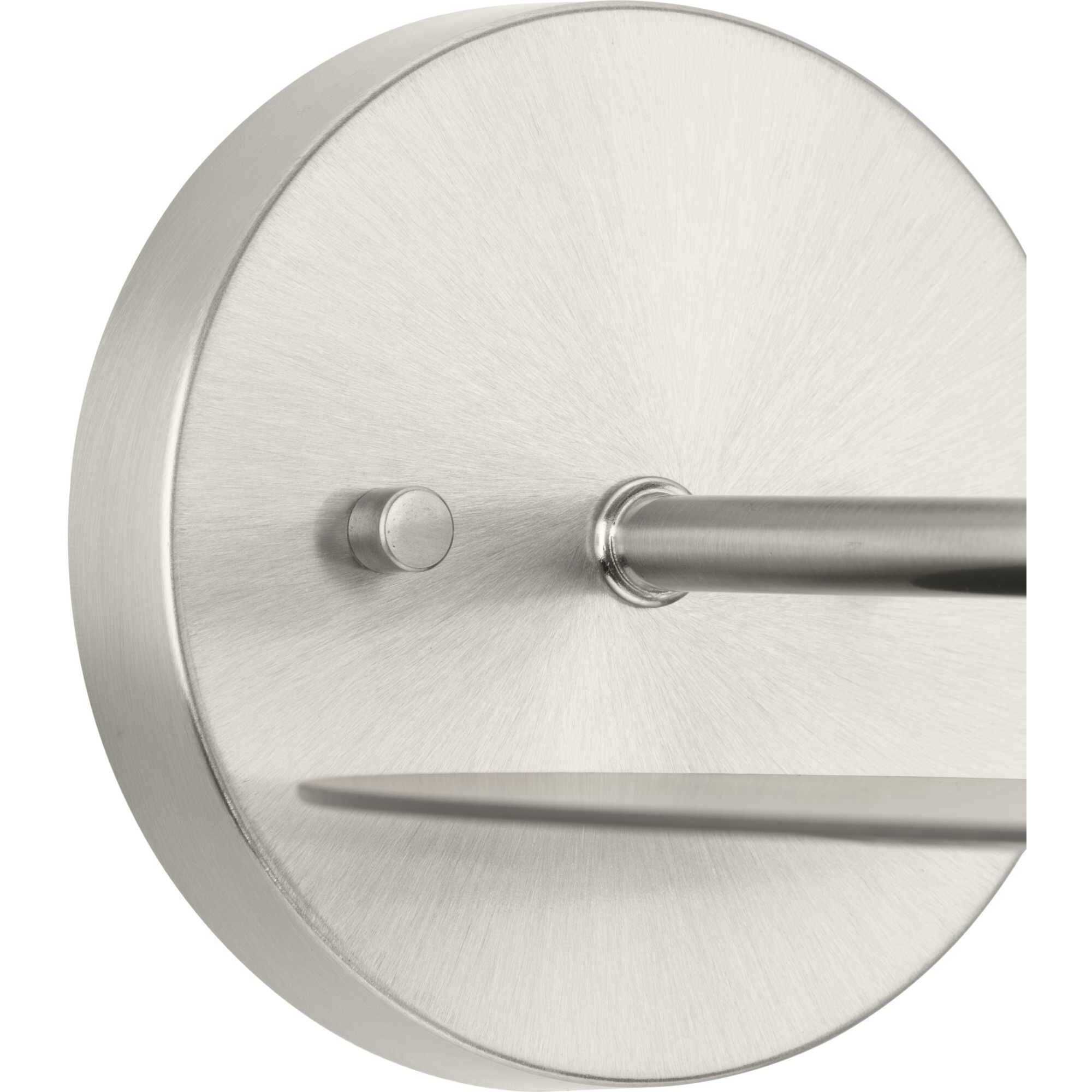 Trimble 1 Light 8 inch Brushed Nickel Wall Bracket Wall Light, Design Series