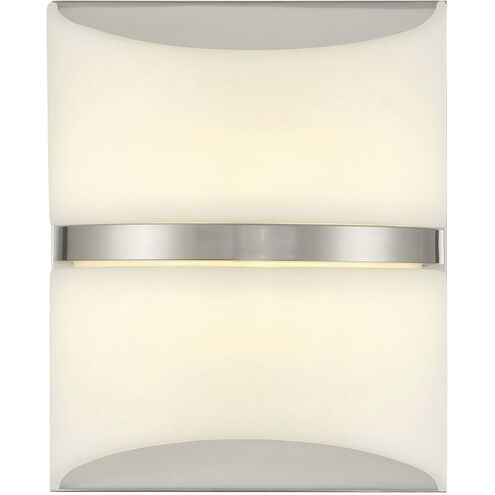 Velaux LED 8.5 inch Brushed Nickel Wall Sconce Wall Light