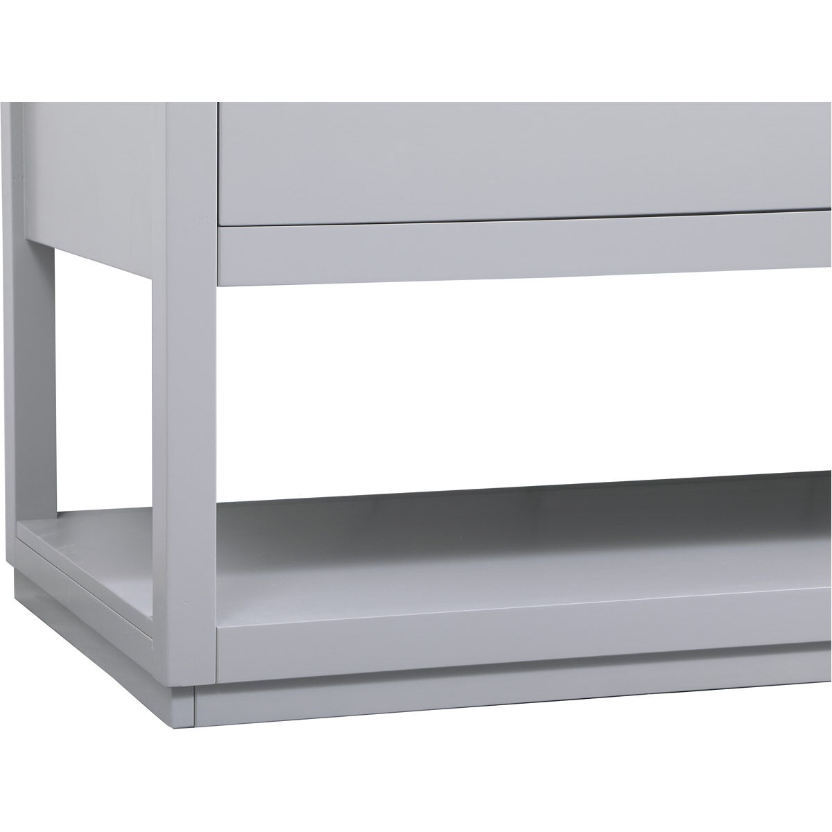 Larkin 60 X 22 X 34 inch Grey Vanity Sink Set