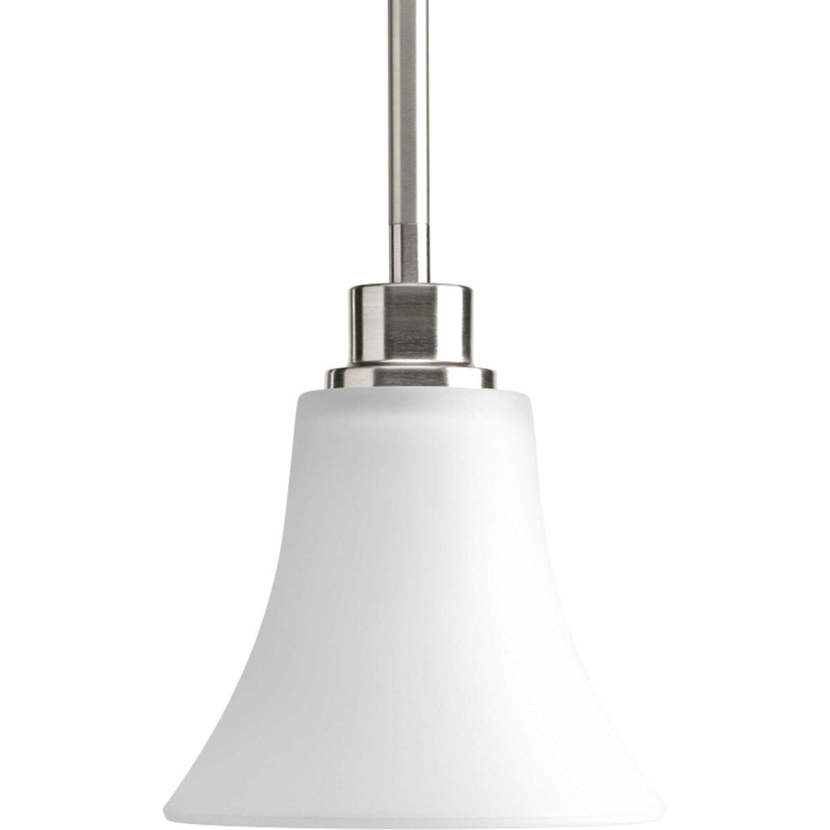 Joy 1 Light 6 inch Brushed Nickel Mini-Pendant Ceiling Light