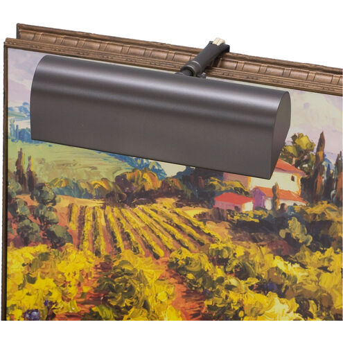 Classic Traditional 25 watt 8 inch Mahogany Bronze Picture Light Wall Light in CA Title 20 Compliant