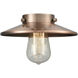 Franklin Restoration Railroad LED 8 inch Antique Copper Mini Pendant Ceiling Light, Franklin Restoration