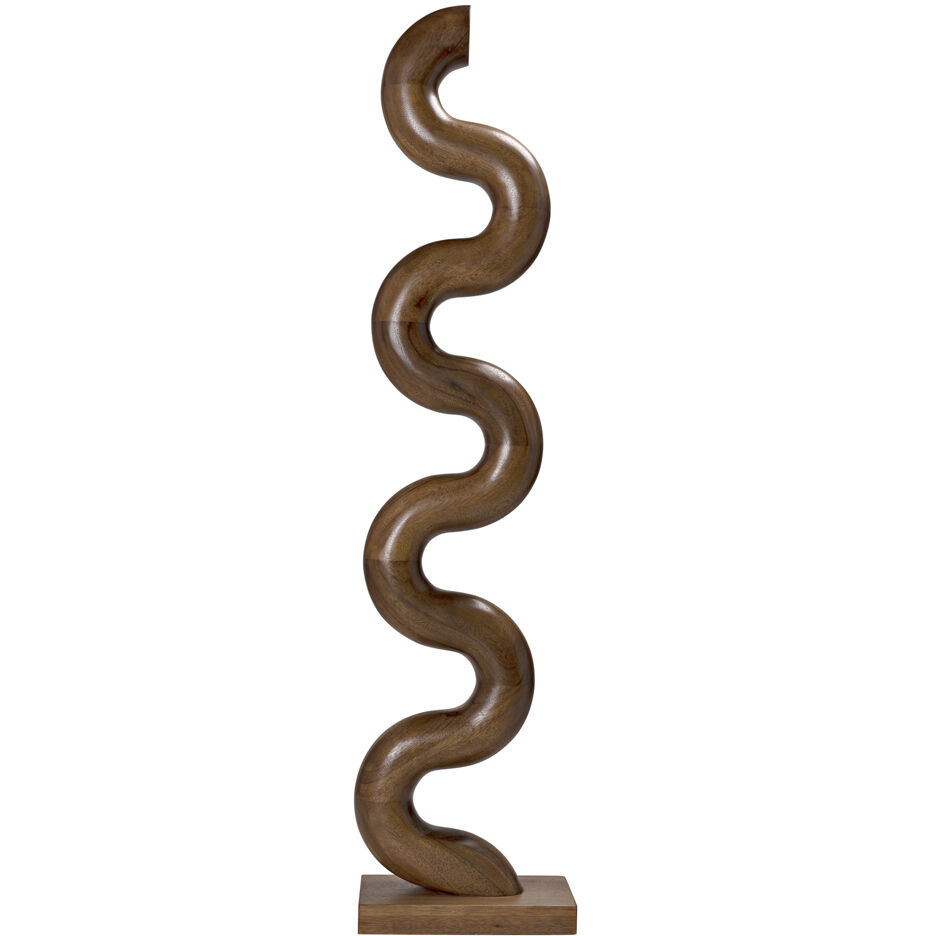 Asclepius Dark Walnut Decor Accessory