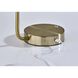 Amari 12 inch 2.6 watt Antique Brass Cordless LED Desk Lamp Portable Light