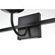 Avani 3 Light 24 inch Black Bath Sconce Wall Light