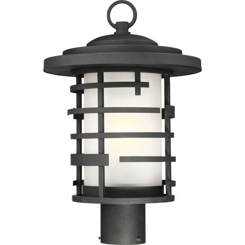 Lansing 1 Light 17 inch Textured Black Outdoor Post Lantern