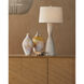 Edwell 41.5 inch 150 watt Whitewash Table Lamp Portable Light