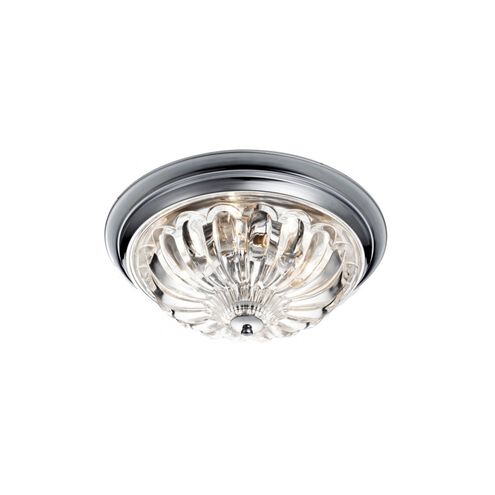 Canada 4 Light 15 inch Chrome Flush Mount Ceiling Light