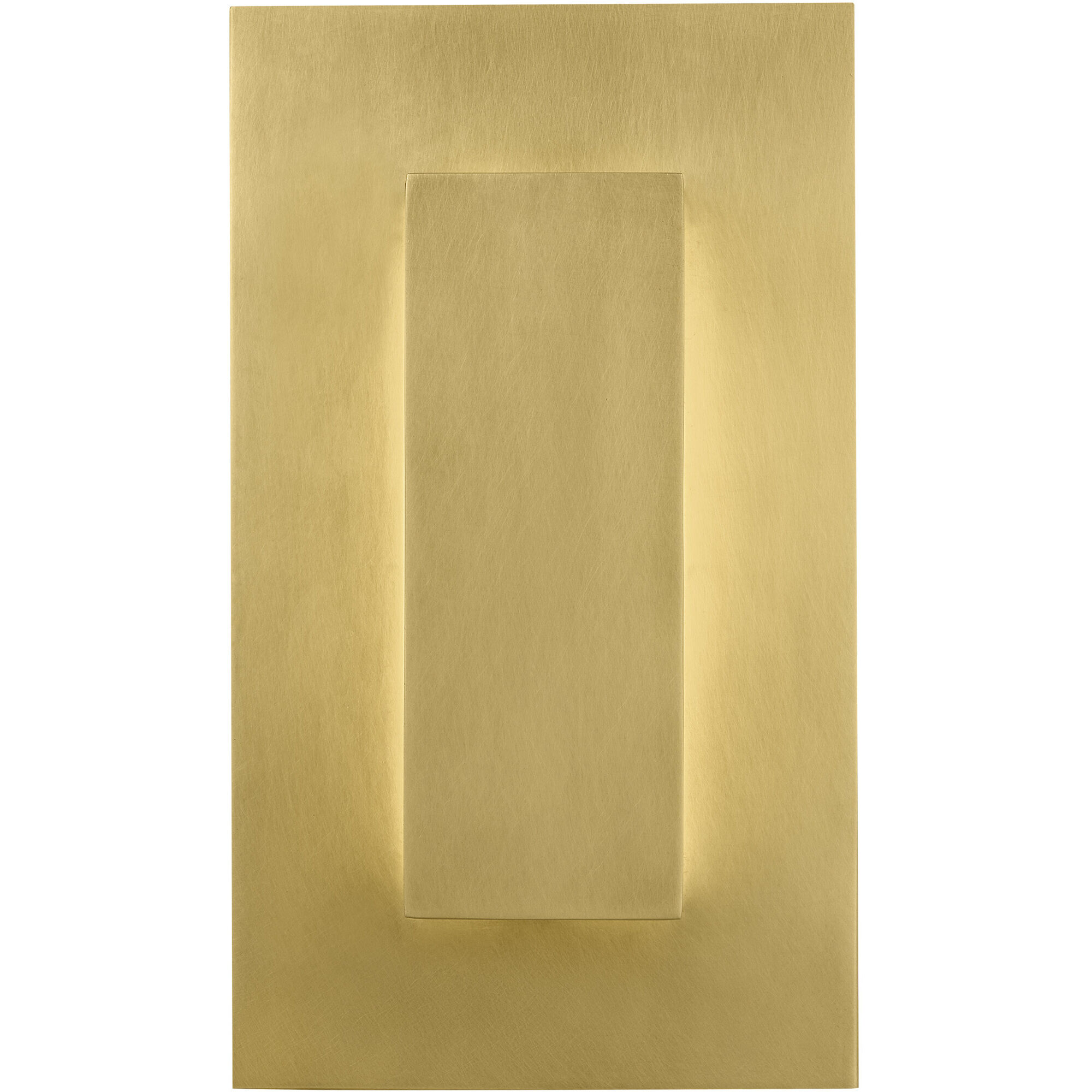 Sean Lavin Aspen LED Natural Brass Outdoor Wall Sconce, Integrated LED
