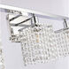 Adams 3 Light 24 inch Chrome Wall sconce Wall Light