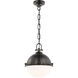Chapman & Myers Adrian LED 14 inch Bronze Globe Pendant Ceiling Light, Large