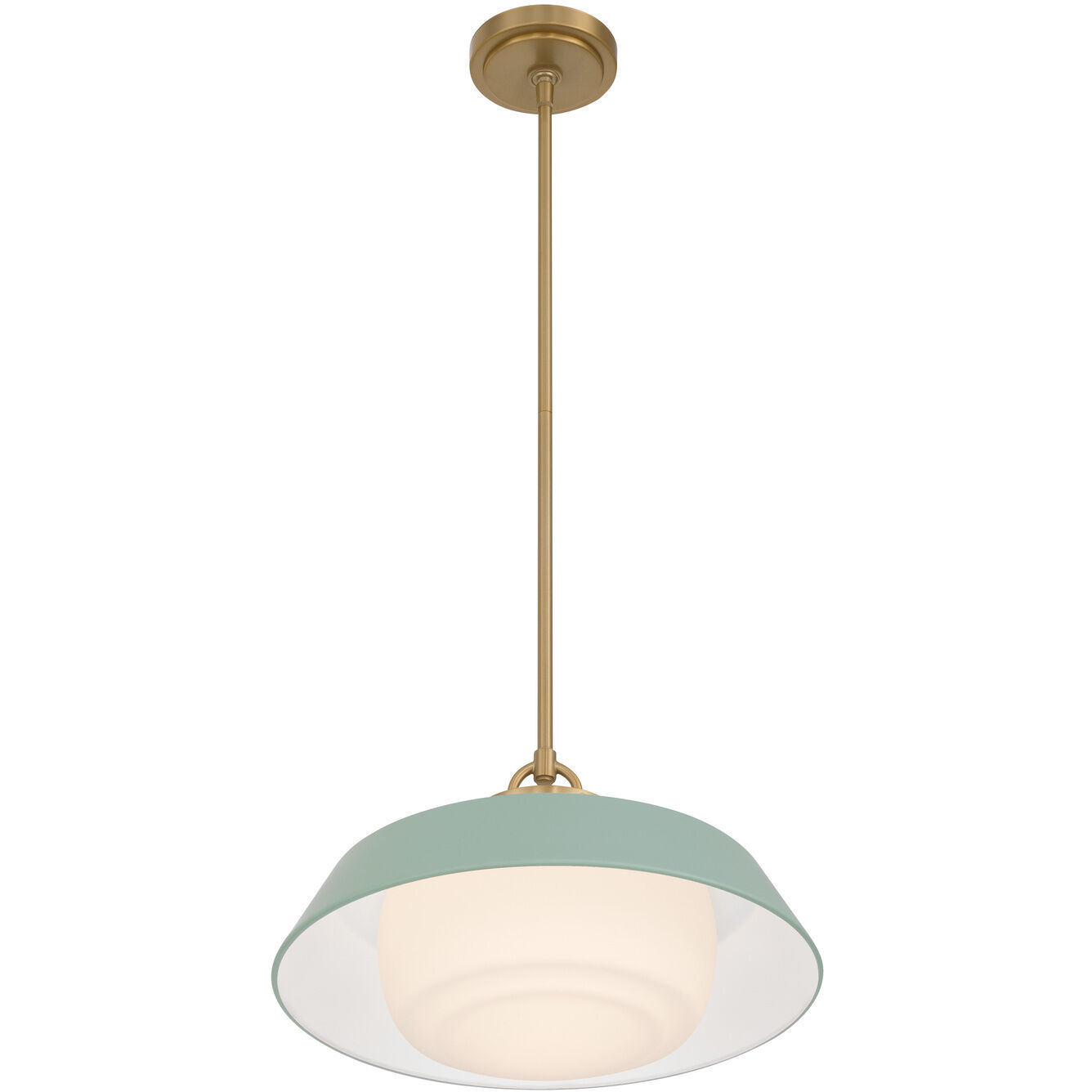 Xander 1 Light 16 inch Vibrant Gold Pendant Ceiling Light