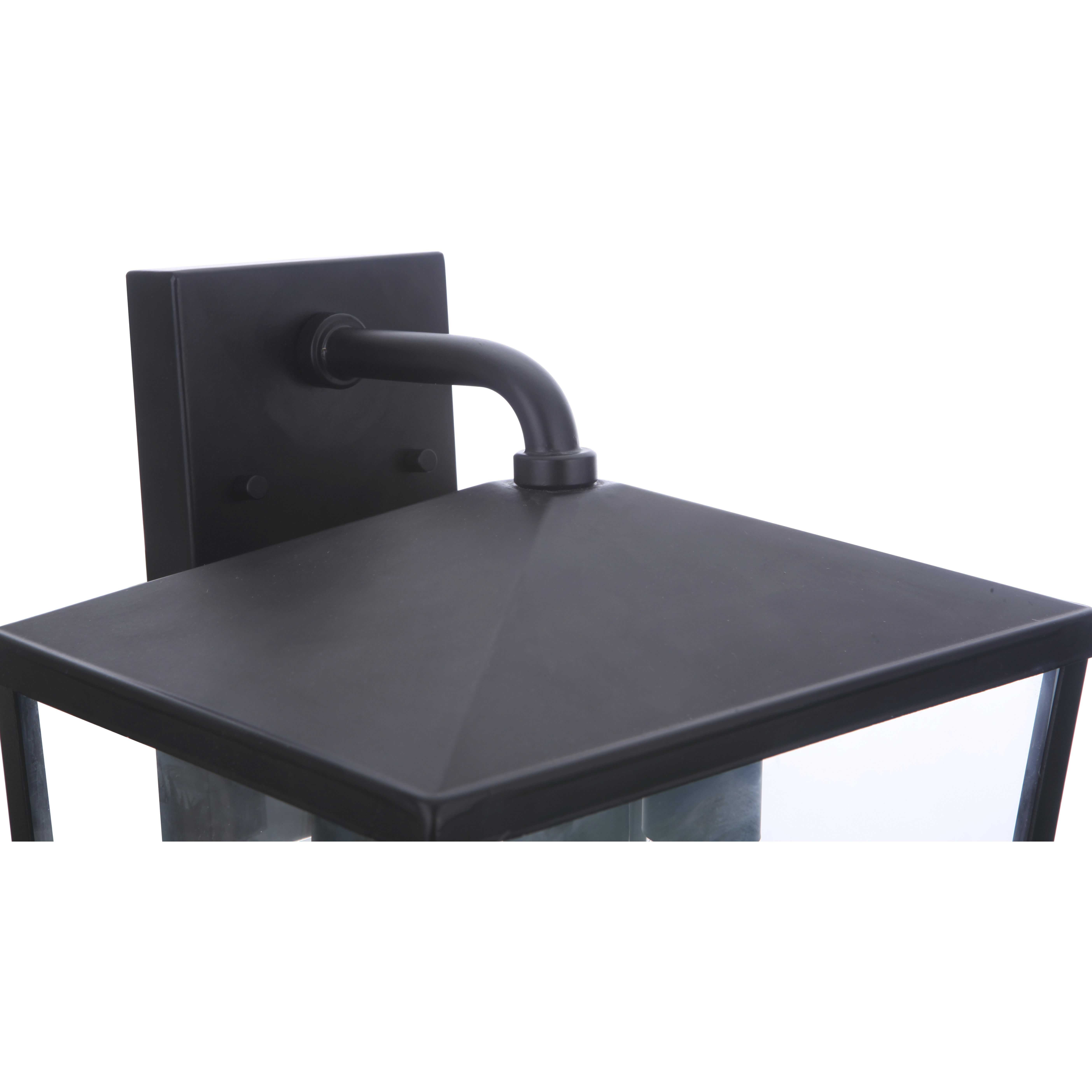 Olsen 3 Light 13 inch Midnight Outdoor Wall Lantern