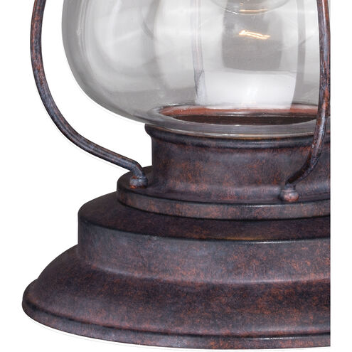 Dockside LED 8 inch Weathered Patina Outdoor Pendant