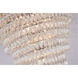 Canada 30 Light 36 inch Chrome Chandelier Ceiling Light