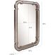 Artemis 36 X 24 inch Champagne Mirror