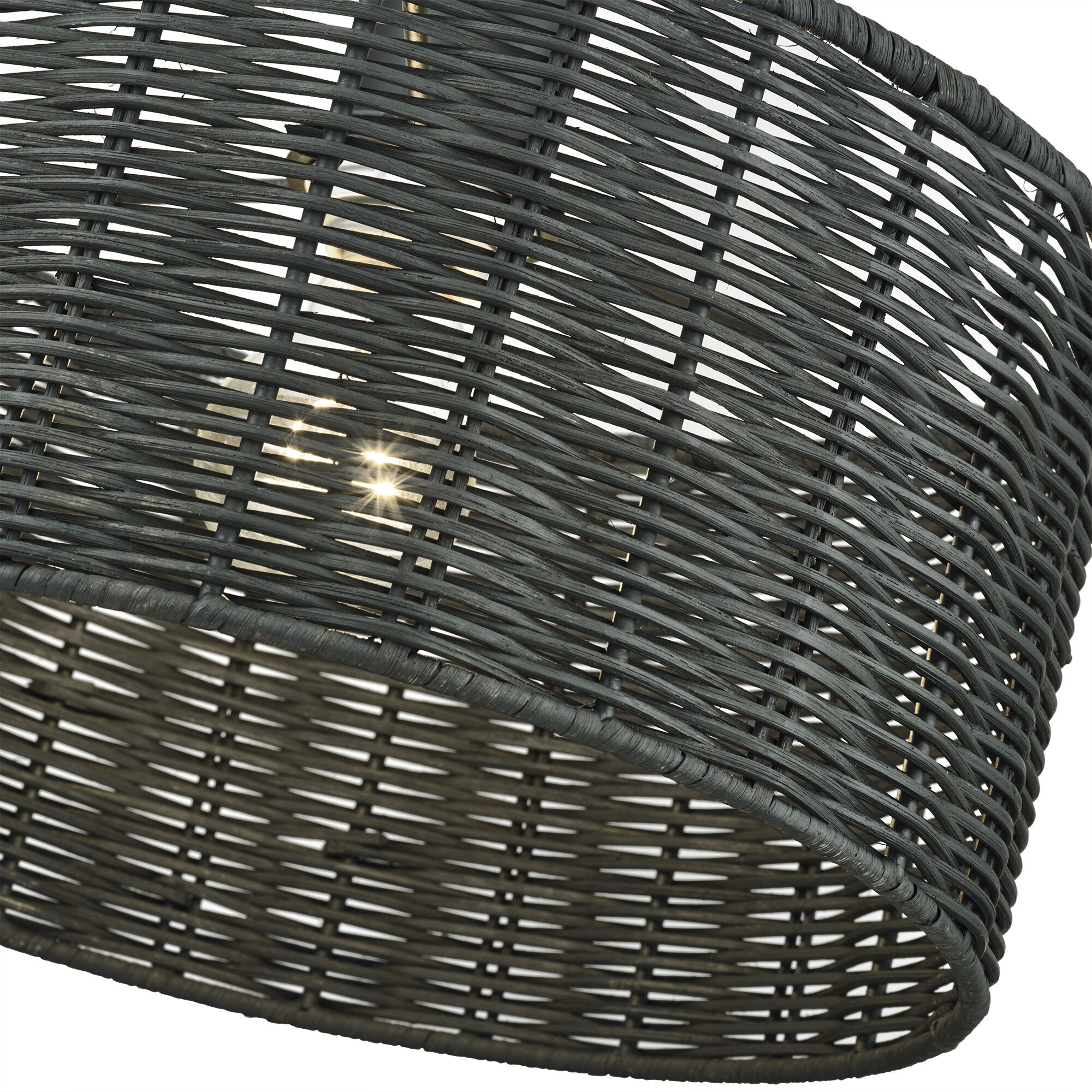 Weavington 1 Light 12 inch Black Pendant Ceiling Light