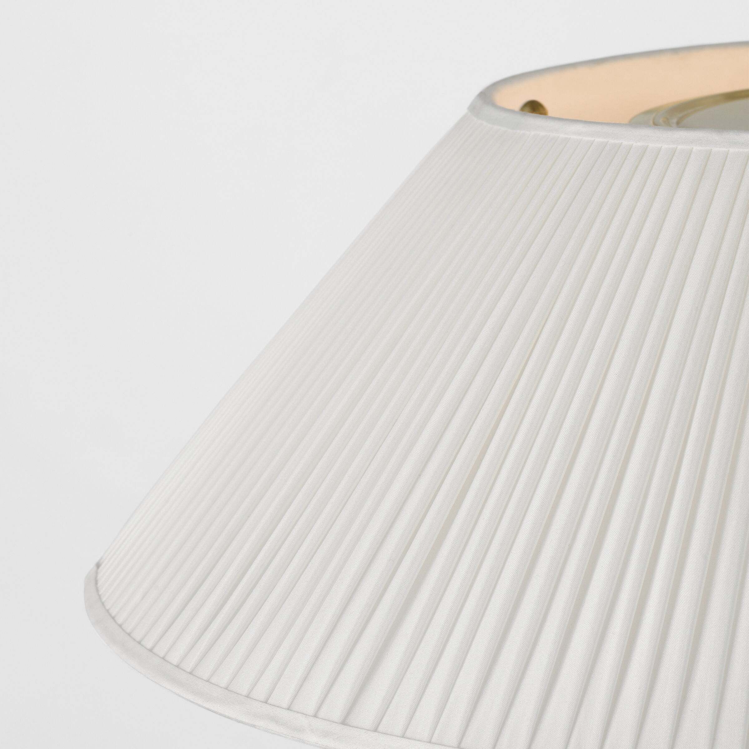 Amber Lewis Serrato LED 32.5 inch Hand-Rubbed Antique Brass Hanging Shade Ceiling Light