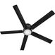 Vail Flush 52 inch Matte Black Fan